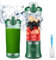 600ml Portable Blender USB Rechargeable, TOPESCT Waterproof Personal Blender for Shakes and Smoothies, 270W Strong Cutting Power with 6pcs 3D Blades for Travel, Office & Sports (Blackish Green)
