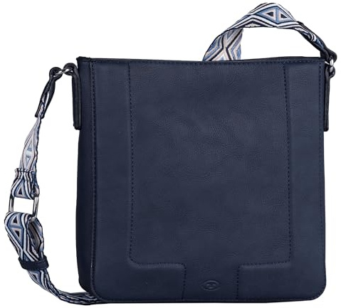 TOM TAILOR Nani Damen Umhängetasche Crossbody Bag Mittelgroß Blau