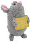 Positive Mouse Doll, Positive Crochet Animals Positive Knitted Potato Doll Positive Mouse Crochet Doll Handmade Emotional Cheer Gifts Cute Mouse Rat Crochet Toy for Birthday Gifts