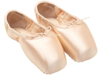 Etoile Eurostretch S0172L per Bloch Scarpette da Punta Elasticizzate Punte Sport Danza Classica Saggio Prova Spettacolo Ballo Insegnante Suola Nastri Ballerina Relax (Rosa Pianta 3X, 7.5)