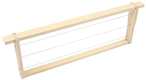 10x Zander Rähmchen Hoffmann 158 mm für Zander Flachzargen Imkerei Bienen