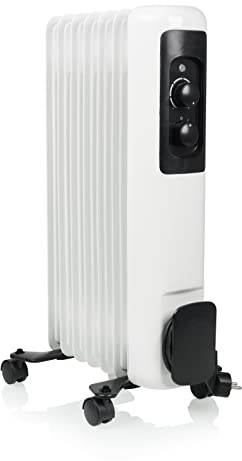 Tristar KA-5177 Oil Radiator - 3 Heat Settings - 600-900-1500 Watt - Adjustable Thermostat - 7 Heating Ribs