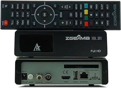 Decoder Zgemma H8.2H Enigma2 Linux Full HD Combo DVB S2 + DVB T2/C