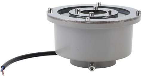 ACOGEDO Luz de la Fuente LED de Alto brillo: Foco de Paisaje Submarino Sumergible de Acero Inoxidable, Estanque de Jardín y Luz de Piscina que Ahorra Energía, IP68 Impermeable, Iluminación Blanca de