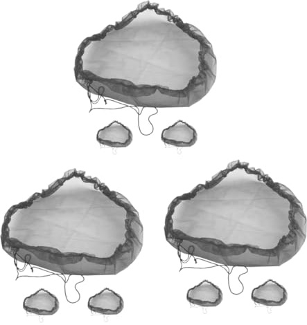 Kisangel 3 Set Copertura Rete Per Barile Pioggia Protezione Antifoglie Per Secchio Esterno Rete Protettiva Traspirante E Resistente Per Serbatoio Facile Da Installare 3 Pezzi * 3