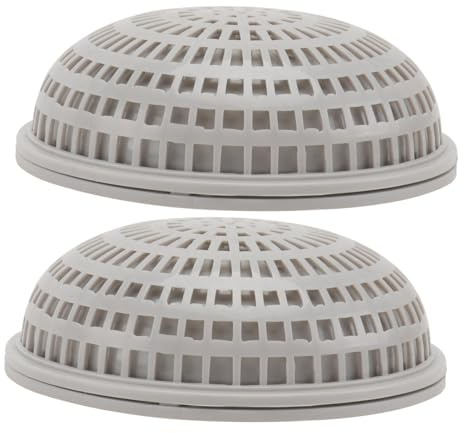 Toyvian 2Pcs Aquatic Plant Breeding Boxes for Fish Tanks Water Grass Holders with Permeable for Natural Aquatic Landscape Hemispherical Design for Easy Planting
