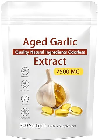 Organic Aged Garlic Extract - Odorless Heart & Immune Support