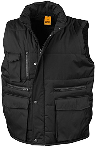 Result Workguard Gilet Bodywarmer Black Large