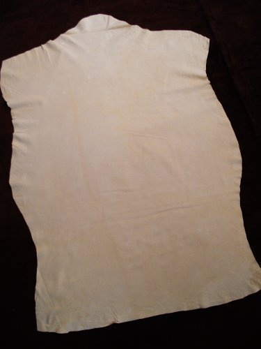 Förster-Fellnest Großes Premium Fensterleder - ca. 66x86 cm - Ledertuch - Autoleder in klassischer Voll-Trangerbung - als Lederlappen oder Staubtuch für Hochglanzküchen