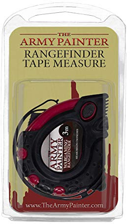 The Army Painter TL5047 - Rangefinder Tape Measure | Retractable Measuring Tool in Centimeters and Inches | Tape Measure for Wargames, Role Play and Tabletop Miniature Model Painting