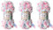 Alize Puffy Feine Farbe Baby Decke Garn Lot von 3skn 300g 48yds Voll-Mikropolyester Soft Garn Handstrickgarn %100 Super Chunky Bulky Woven Worested Garn (5945)