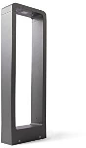 Paco Home Lampe Outdoor Außenlampe Deko Garten Wegeleuchte Pollerleuchte Gartenhaus Standleuchte E27 IP54, Farbe:Typ 1 - LED, Leuchtenform__Größe:30cm