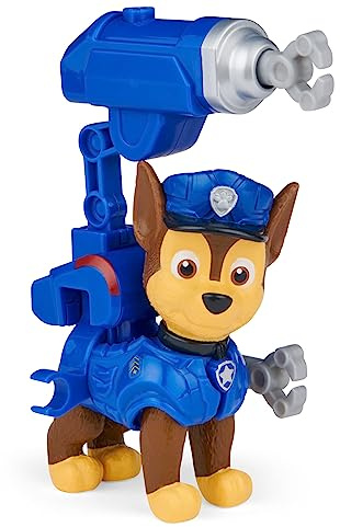 Paw Patrol, Personaggio Tematizzato Super Film a Sorpresa, con Zaino e Lancia Missili, Giochi Bambini, 3+ Anni