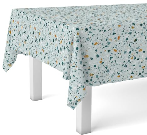 Martina Home Mantel Hule Alcoa Azul 260X140 CM