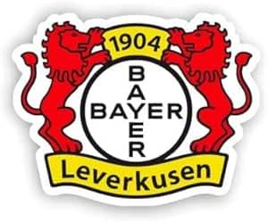 Generisch Bayer Leverkusen Sticker, Aufkleber, Doppelpack, mehrere Größen Einschließlich 2-teilig (15cm)