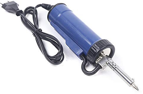 Bomba desoldadora eléctrica de 350 W, desoldador de vacío eléctrico, con 3 boquillas de succión, aspiradora eléctrica al vacío para herramientas de soldadura de agujeros pasantes