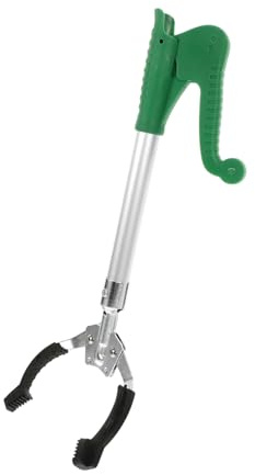 Veemoon Fruit Picker Tool for Long Nails Alloy Trash Grabbers Pickers Reacher Grabber Pickup Aid for Indoor Outdoor