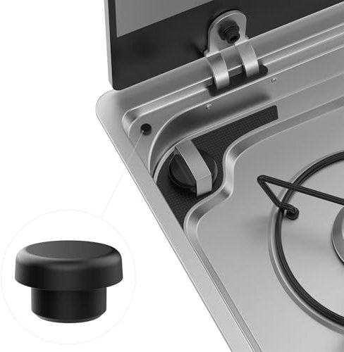 Siegvoll 8 Tapones de Goma para Placa de Cocina Dometic, Smev y Thetford, Accesorios para Cocina de Autocaravana