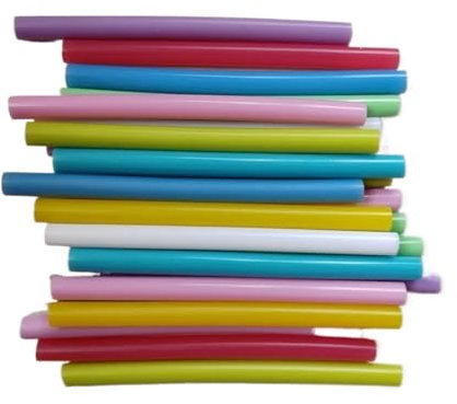 NGNKMPMCTK 20Pcs Color Hot Melt Adhesive Stick DIY Lacquer Seal Multicolor Blending 7 X 100mm