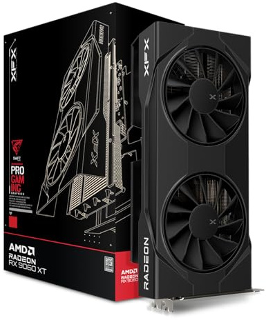 XFX Carte Graphique de Jeu Swift AMD Radeon RX 9060 XT OC 8 Go (RX-96TSW8GBA)
