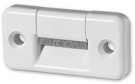 Gurtführung mit Bürstendichtung, rechteckig, bis 23 mm Gurtbreite, Rolladengurt, ideal zum nachrüsten, Montage ohne Gurtausbau, von EVEROXX®