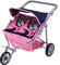 Knorrtoys 16736 Zwillingspuppenwagen Duo-Magic Unicorn, dunkelblau