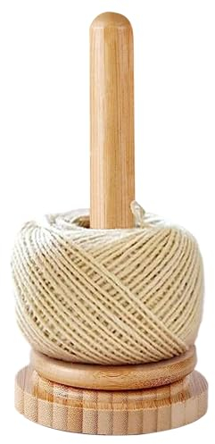 planning Wollabwickler Holz Kugelgelagert Als Wollhalter - Magnetischer Wollknäuelhalter | Für Knotenfreies Garnhalter Ständer Garnkugelhalter Gleichmäßiges Stricken Und Häkeln
