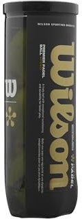 Wilson Premier Padel Speed 3 Ball Can, Gelb