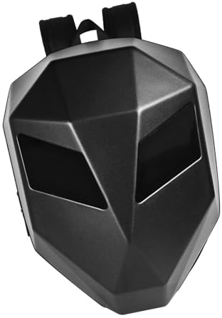 Dpofirs LED Motorrad Rucksack, LED programmierbarer Vollfarbbildschirm, Wasserdichter Rucksack, Hartschalen Reitrucksack, Motorrad Gepäck, Laptop Tasche