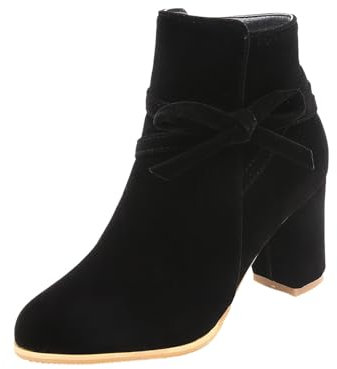 5 euro artikelStiefel Damen Casual Langschaft Boots Winterschuhe Stylisch & Praktisch Winterstiefel Damen Elegant Klobiger Blockabsatz damen sneaker sale