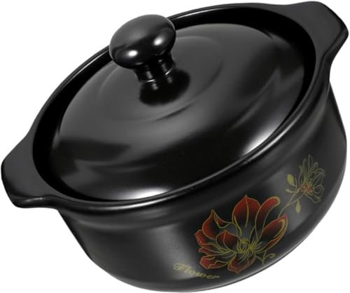 Pentola for brodo, pentola for cucinare, pentola con coperchio, casseruola in ceramica, pentole for stufato con coperchio, pentola for brodo da cucina, pentola da forno, pentola for stufato domestico,