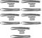 SUPVOX 25pièces Sangles Réglables pour Parasol De Jardin Fixation Anti-Vent pour Parasol De Plage Terrasse Accessoires pour Umbrella Outdoor
