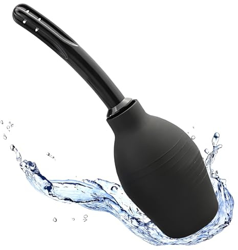 310ml Enema Bulb Douches for Men and Women, Anal Douche Enemas at Home Kit, Enemas at Home for Relief, Comfortable Enema Kit Gentle Cleansing