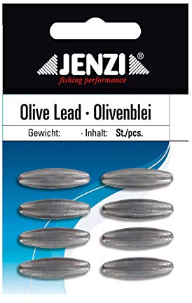 Jenzi Plomb de pêche - Poids : 3,0 g