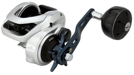 Shimano TRANX 401A HG TRX401AHG Baitcast-Angelrolle für Linkshänder mit Power-Griff