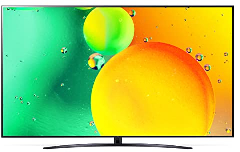 LG 75NANO769QA TV 189 cm (75 Zoll) NanoCell Fernseher (Active HDR, 60 Hz, Smart TV) [Modelljahr 2022]