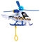 Simba - Feuerwehrmann Sam – Hubschrauber Polizei – Funktionen Sound und Licht – Figuren Rosa + Radar – Batterien enthalten – ab 3 Jahren – 109252537038