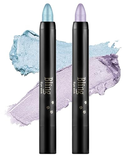 Boobeen Eyeshadow Pencil Crayon Wasserfester Lidschattenstift Shimmer Cream Eyeshadow Pen Erstellen Sie glitzerndes Augen-Make-up, einfach zu verwenden