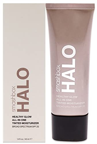 SmashBox Halo Healthy Glow All-In-One Tinted Moisturizer SPF 25 - Light Medium For Women 1.4 oz Foundation