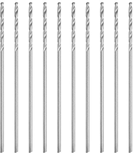 10PCS Forets Hélicoïdaux 0.75mm Perceuse à Perle pour Machine Outil Fraisage Perçage Précision sur Métal Bois Plastique