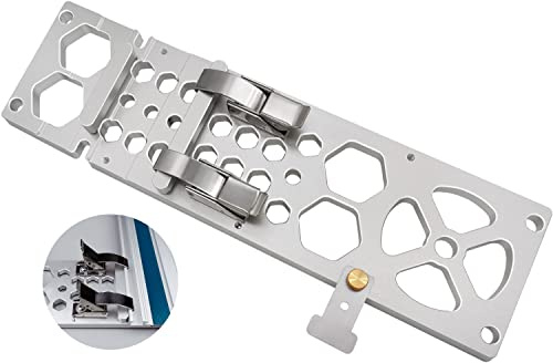 Binario di guida ad angolo retto da 340 mm a 90°, sega, barra di guida angolare, morsetto elettrico per la lavorazione del legno, compatibile con Festool e Makitas