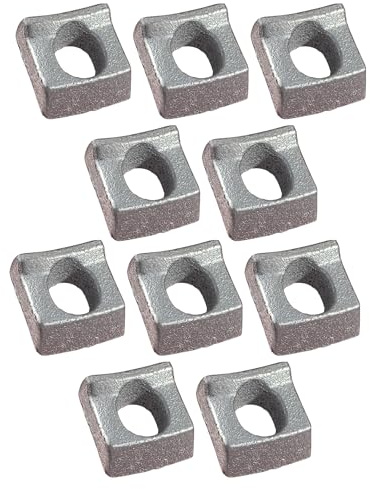 A.A 10 Pack Wheel Rim Clamp Wedge for Mobile Home, Lowboy Construction Trailer (10)