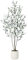 Kazeila Artificial Olive Tree,180cm Fake Large Indoor Plant in White Pot,Faux Olive Tree for Home Living Room Decoration(1Pack)