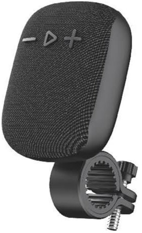 iFutniew Altavoz de bicicleta inalámbrico Bluetooth para manillar de bicicleta, subwoofer para manillar de exterior, color negro, fácil de instalar, fácil de usar