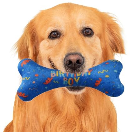 Foulard per cani | Foulard di compleanno per cani con giocattolo osseo, morbida sciarpa triangolare regolabile per piccoli animali domestici durante passeggiate, sport e
