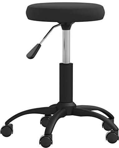 SKM Tabouret de Massage Velours Noir,Sant?& Beaut?Hygi鑞e personnelle,Massage & Relaxation,Fauteuils de Massage,Noir,3.95KG,3085735