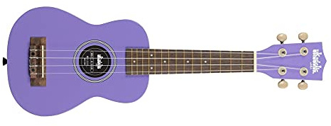 Kala Ukadelic 'UK-Ultraviolet' Soprano Ukulele', purple/ultraviolet