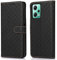 FUNHULLUN Hülle für Xiaomi Redmi Note 12 5G / Poco X5 Premium Leder Handyhülle Flip Tasche Schutzhülle mit Magnetverschluss Kartenfach und Standfunktion für Xiaomi Redmi Note 12 5G -Schwarz