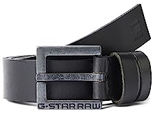 G-STAR RAW Herren New Duko Gürtel, Schwarz (dk black D23106-3127-6484), 115