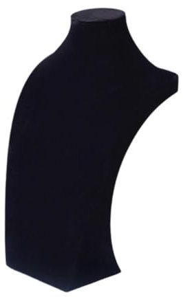 UxicRuya Espositore per Gioielli Elegante Supporto a Pendente Organizzatore di Accessori per Negozi, Nero Altezza 40 cm